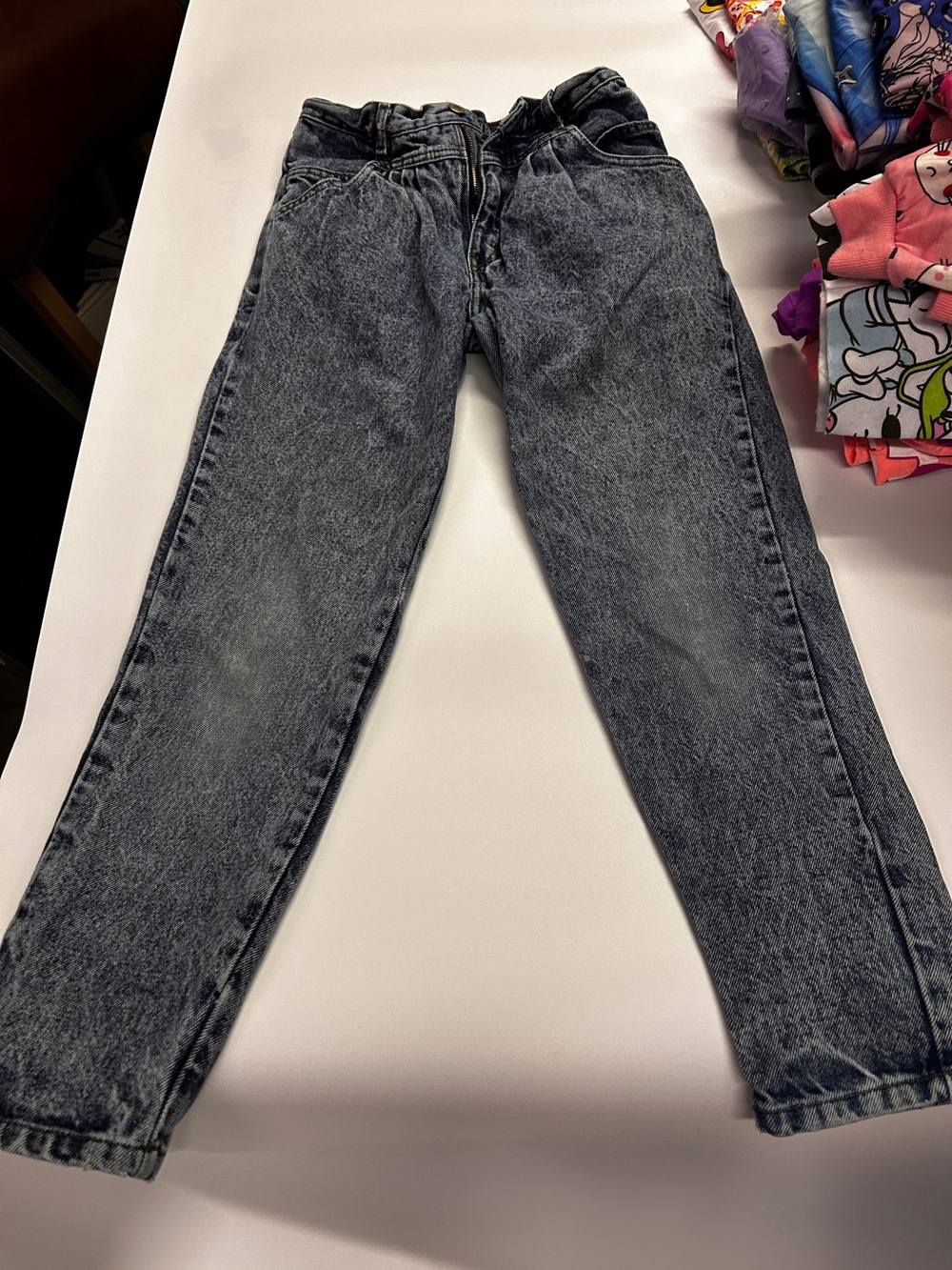 Jordache 80’s women’s Washed Gray Slim Straight Jeans